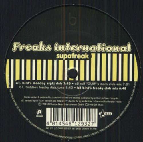 Cover Freaks International - Supafreak (12) Schallplatten Ankauf