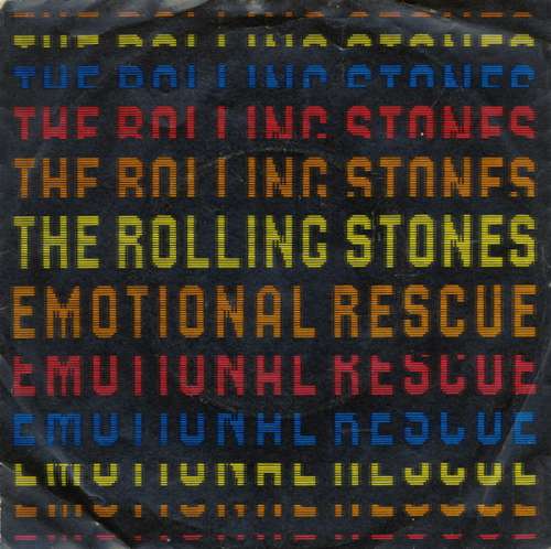 Cover The Rolling Stones - Emotional Rescue (7, Single) Schallplatten Ankauf