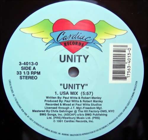 Cover Unity - Unity (12) Schallplatten Ankauf