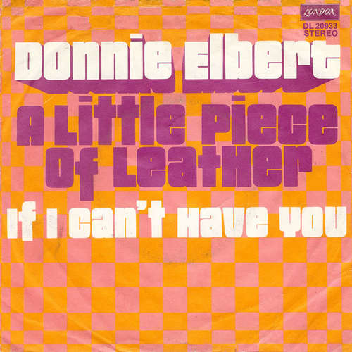 Bild Donnie Elbert - A Little Piece Of Leather (7, Single) Schallplatten Ankauf