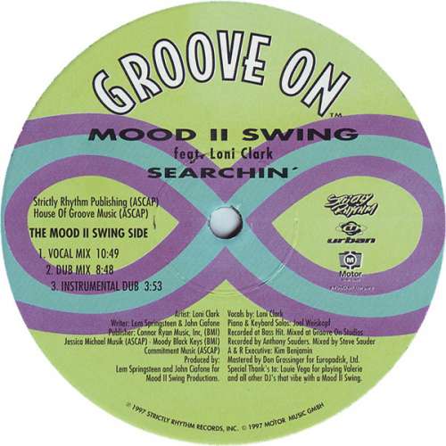 Cover Mood II Swing Feat. Loni Clark - Searchin' (12) Schallplatten Ankauf