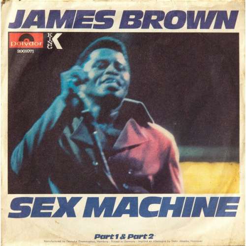 Cover James Brown - Sex Machine Part 1 & Part 2 (7, Single) Schallplatten Ankauf