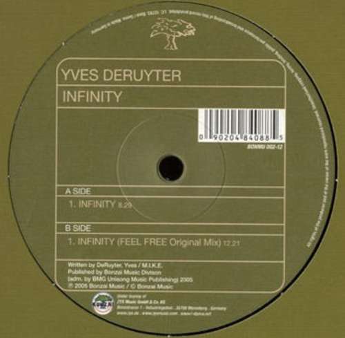 Cover Yves Deruyter - Infinity (12) Schallplatten Ankauf