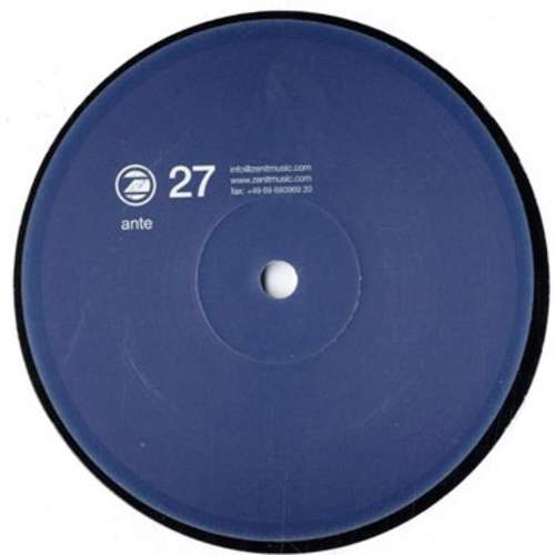 Cover WJ Henze* - Ante Zenit 27 (12) Schallplatten Ankauf