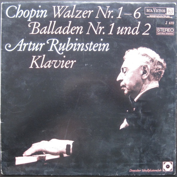 Cover Chopin* - Arthur Rubinstein - Rubinstein Spielt Chopin (LP, Comp) Schallplatten Ankauf