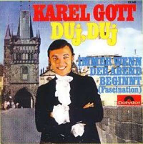 Cover Karel Gott - Duj, Duj (7, Single, Mono) Schallplatten Ankauf