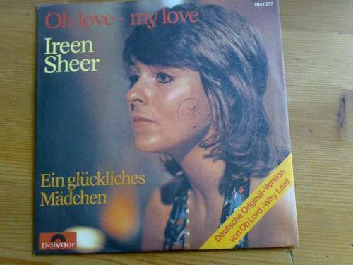 Cover Ireen Sheer - Oh Love - My Love (7, Single) Schallplatten Ankauf