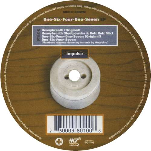 Cover Impulse - One-Six-Four-One-Seven EP (12, EP) Schallplatten Ankauf