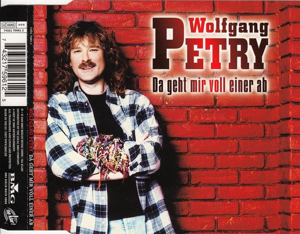 Cover Wolfgang Petry - Da Geht Mir Voll Einer Ab (CD, Single) Schallplatten Ankauf
