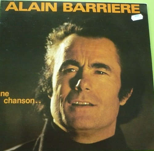 Cover Alain Barrière - Une Chanson (LP) Schallplatten Ankauf