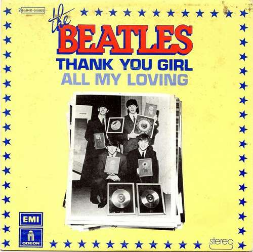 Cover The Beatles - Thank You Girl / All My Loving (7, Single, RE) Schallplatten Ankauf