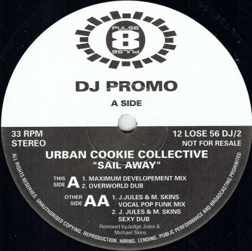 Cover Urban Cookie Collective - Sail Away (12, Promo) Schallplatten Ankauf