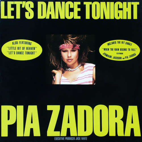 Cover Pia Zadora - Let's Dance Tonight (LP, Album) Schallplatten Ankauf