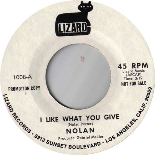 Cover I Like What You Give Schallplatten Ankauf