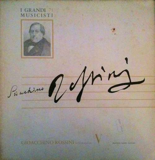 Cover Gioacchino Rossini - Tutte Le Sinfonie V (10) Schallplatten Ankauf