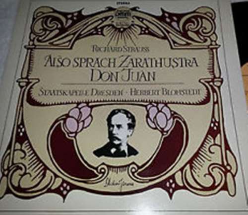 Cover Richard Strauss - Staatskapelle Dresden, Herbert Blomstedt - Also Sprach Zarathustra / Don Juan (LP, DMM) Schallplatten Ankauf