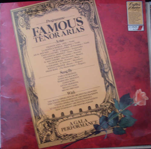 Cover Various - Famous Tenor Arias (LP, RE) Schallplatten Ankauf