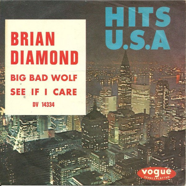 Cover Brian Diamond - Big Bad Wolf / See If I Care (7, Single) Schallplatten Ankauf