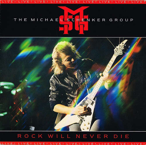 Cover The Michael Schenker Group - Rock Will Never Die (LP, Album) Schallplatten Ankauf