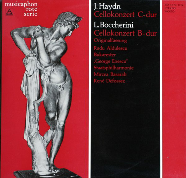 Cover J. Haydn* / L. Boccherini* - Cellokonzert C-Dur / Cellokonzert B-Dur (LP) Schallplatten Ankauf
