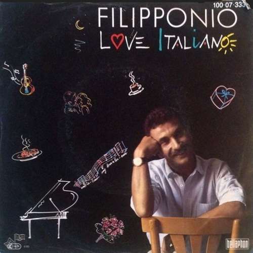 Cover Filipponio - Love Italiano (7, Single) Schallplatten Ankauf
