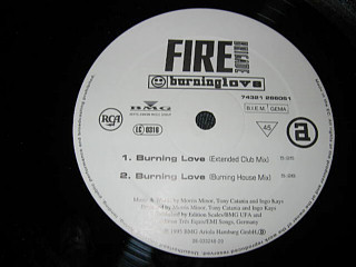 Cover Fire Brigade - Burning Love (12) Schallplatten Ankauf
