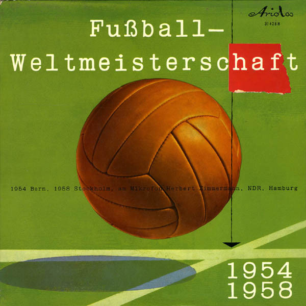 Cover Herbert Zimmermann (3) - Fussball Weltmeisterschaft 1954 -1958 (LP) Schallplatten Ankauf