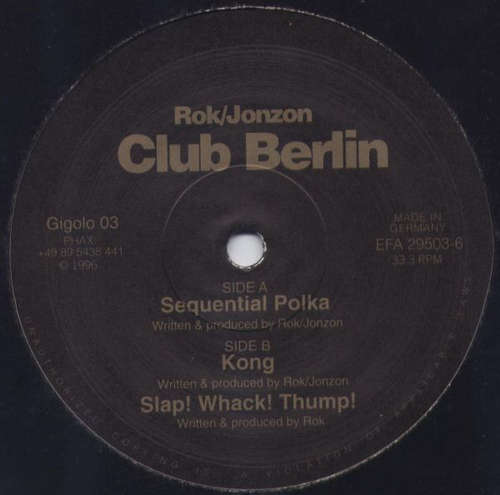 Cover Rok / Jonzon - Club Berlin (12) Schallplatten Ankauf