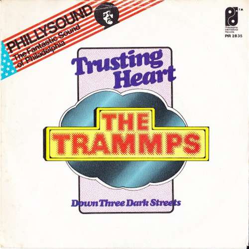 Cover The Trammps - Trusting Heart (7, Single) Schallplatten Ankauf