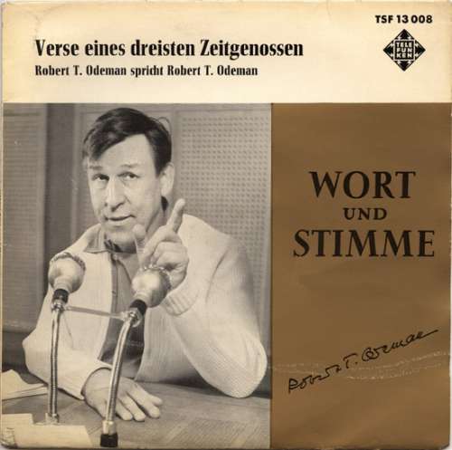 Cover Robert T. Odeman - Verse Eines Dreisten Zeitgenossen (7) Schallplatten Ankauf