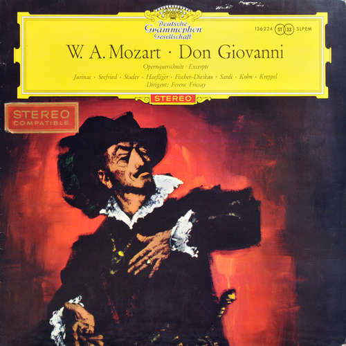 Cover W. A. Mozart* - Jurinac* · Seefried* · Stader* · Haefliger* · Fischer-Dieskau* · Sardi* · Kohn* · Kreppel*, Ferenc Fricsay - Don Giovanni (Opernquerschnitt · Excerpts) (LP) Schallplatten Ankauf