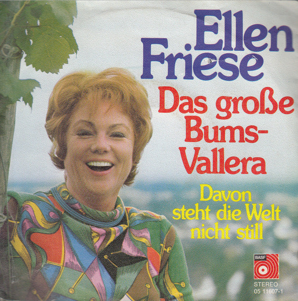 Cover Ellen Friese - Das Große Bums-Vallera (7, Single) Schallplatten Ankauf