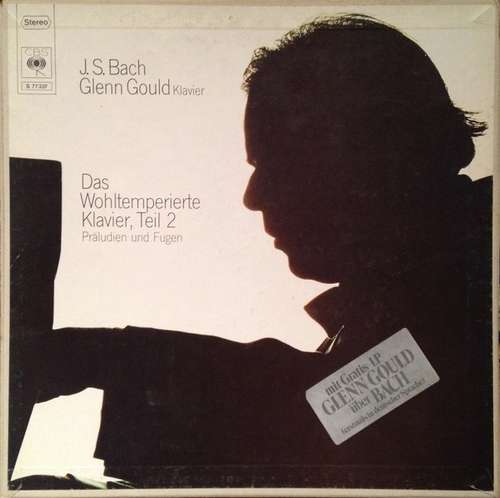 Cover Johann Sebastian Bach - Glenn Gould - Das Wohltemperierte Klavier, Teil 2 - Präludien Und Fugen (3xLP, Comp + LP, S/Sided + Box) Schallplatten Ankauf