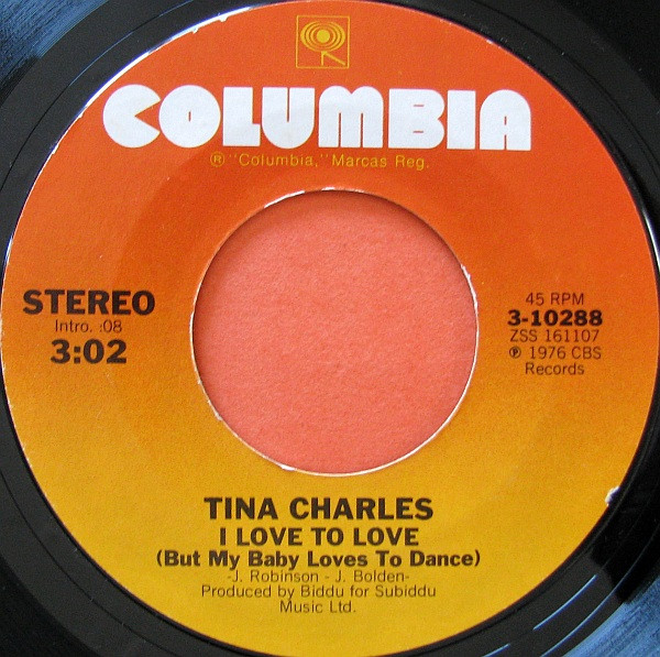 Cover Tina Charles - I Love To Love (But My Baby Loves To Dance) (7) Schallplatten Ankauf