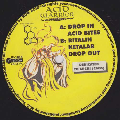 Cover Acid Warrior - Acid Bites E.P. (12, EP) Schallplatten Ankauf