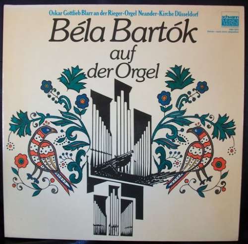 Cover Béla Bartók - Béla Bartók Auf Der Orgel (LP, FOC) Schallplatten Ankauf
