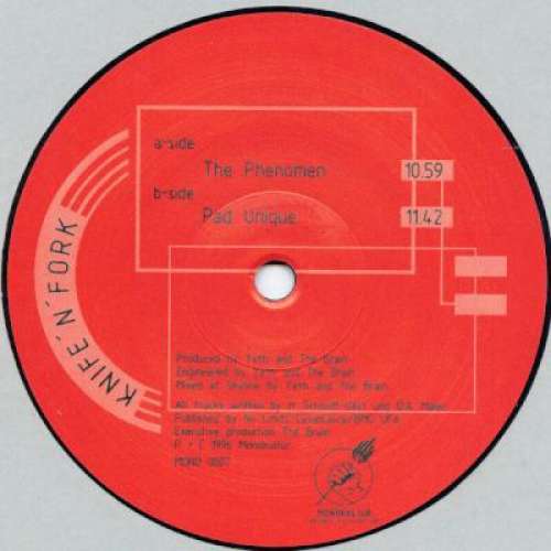 Cover Knife 'N' Fork* - The Phenomen (12) Schallplatten Ankauf
