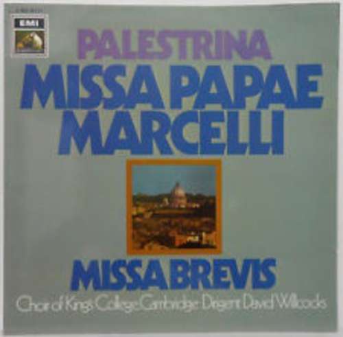 Cover zu Palestrina* - Choir Of King's College, Cambridge*, David Willcocks - Missa Papae Marcelli / Missa Brevis (LP, Album) Schallplatten Ankauf