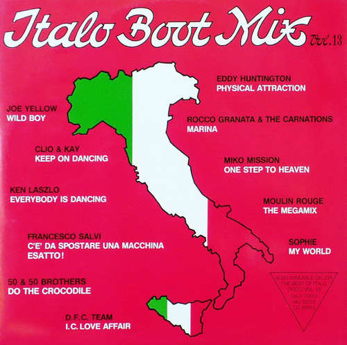 Cover Various - Italo Boot Mix Vol. 13 (12, Mixed) Schallplatten Ankauf