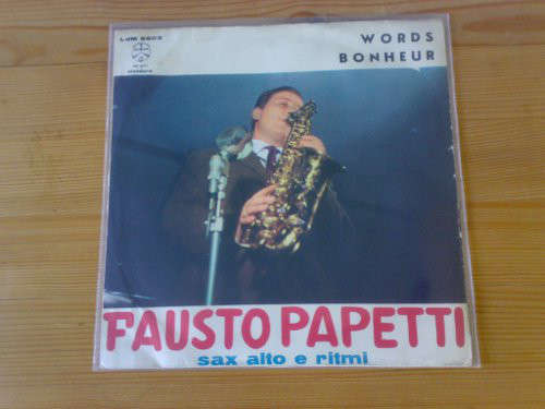 Cover Fausto Papetti - Words / Bonheur (7, EP) Schallplatten Ankauf