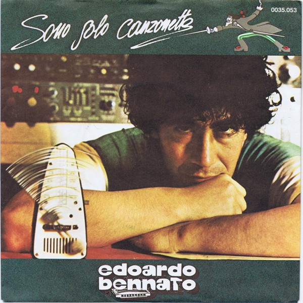 Cover Edoardo Bennato - Sono Solo Canzonette (7, Single) Schallplatten Ankauf
