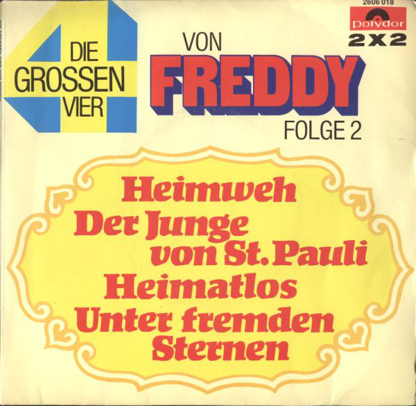 Cover Freddy* - Die Grossen Vier - Folge 2 (2x7) Schallplatten Ankauf