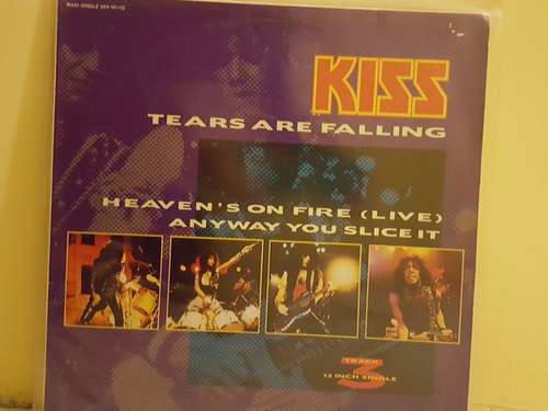 Cover Kiss - Tears Are Falling (12, Maxi) Schallplatten Ankauf