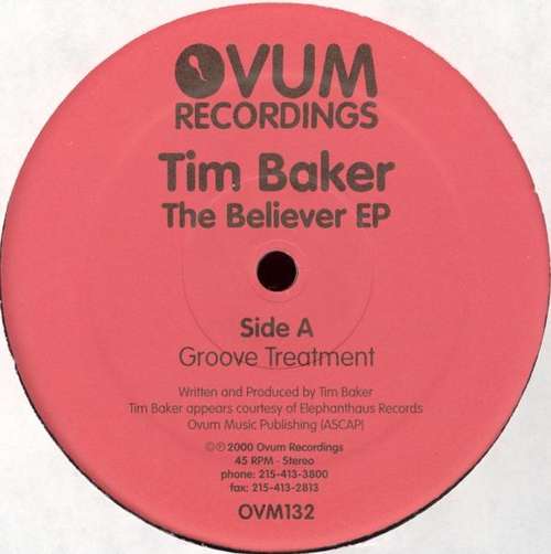 Cover Tim Baker - The Believer EP (12, EP) Schallplatten Ankauf