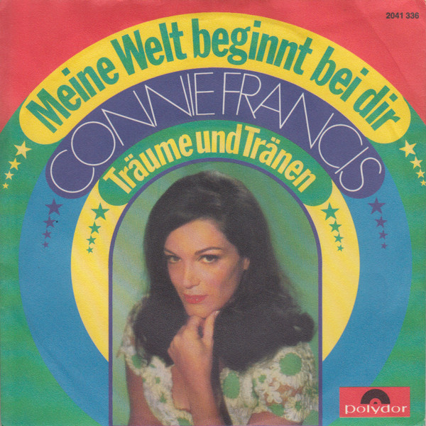 Cover Connie Francis - Meine Welt Beginnt Bei Dir (7, Single) Schallplatten Ankauf