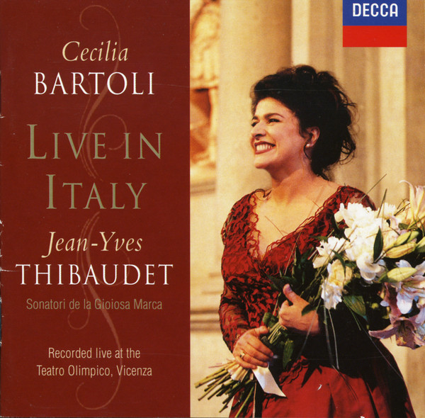 Cover Cecilia Bartoli, Jean-Yves Thibaudet, Sonatori De La Gioiosa Marca - Live In Italy (CD) Schallplatten Ankauf