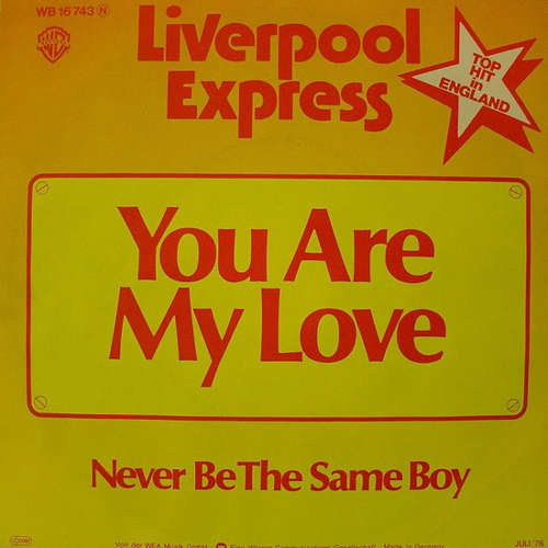 Cover Liverpool Express - You Are My Love (7, Single) Schallplatten Ankauf