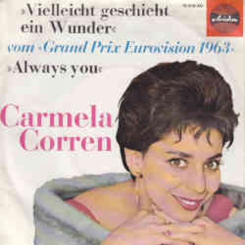 Cover Carmela Corren - Vielleicht Geschieht Ein Wunder (7, Single) Schallplatten Ankauf