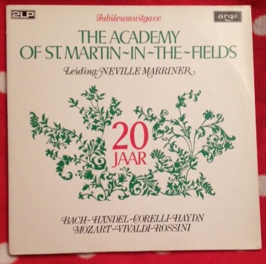 Cover The Academy Of St. Martin-in-the-Fields, Neville Marriner* - 20 Jaar (Jubileumuitgave) (2xLP, Comp) Schallplatten Ankauf
