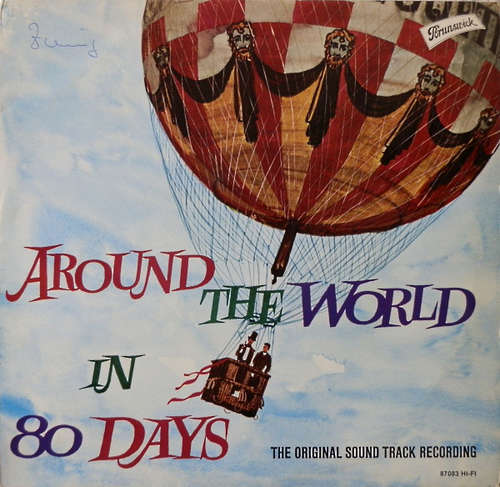 Cover Victor Young - Around The World In 80 Days (LP, Album, Mono) Schallplatten Ankauf